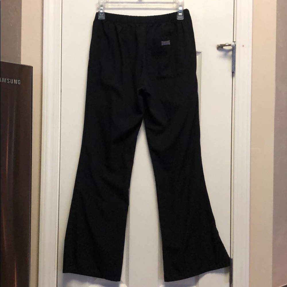 Black XXS petite Cherokee workwear scrub pants